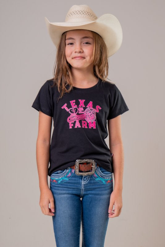 CAMISETA FEMININA JUVENIL TEXAS FARM - CTF051