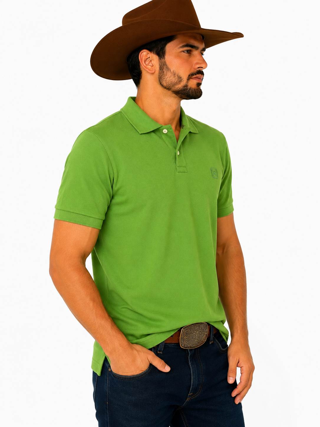 POLO REGULAR PIQUET BORDADO Ref.: 6337
