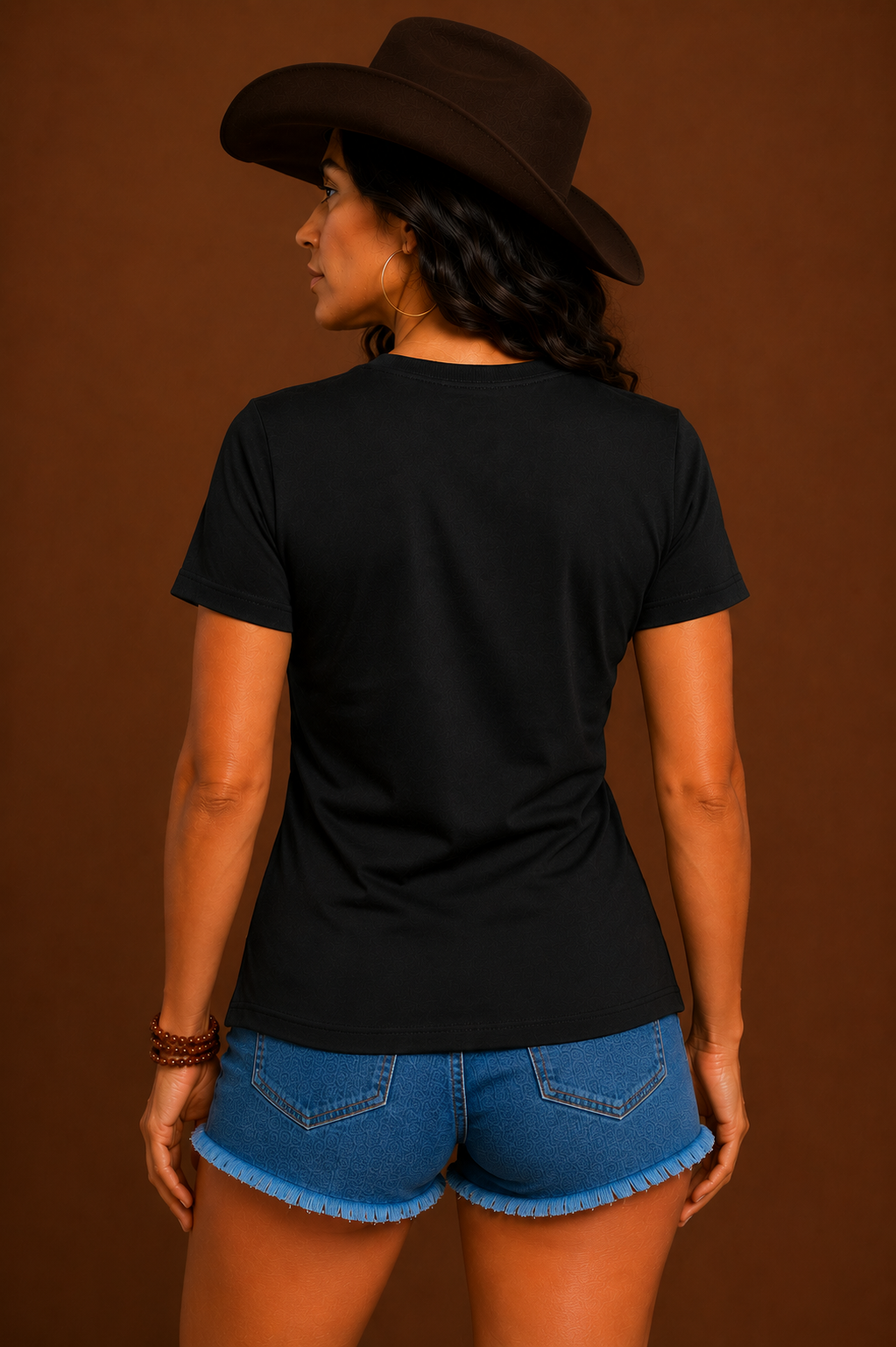 T-SHIRT FEMININA BORDADA BUPHALLOS Ref.: BPL1924