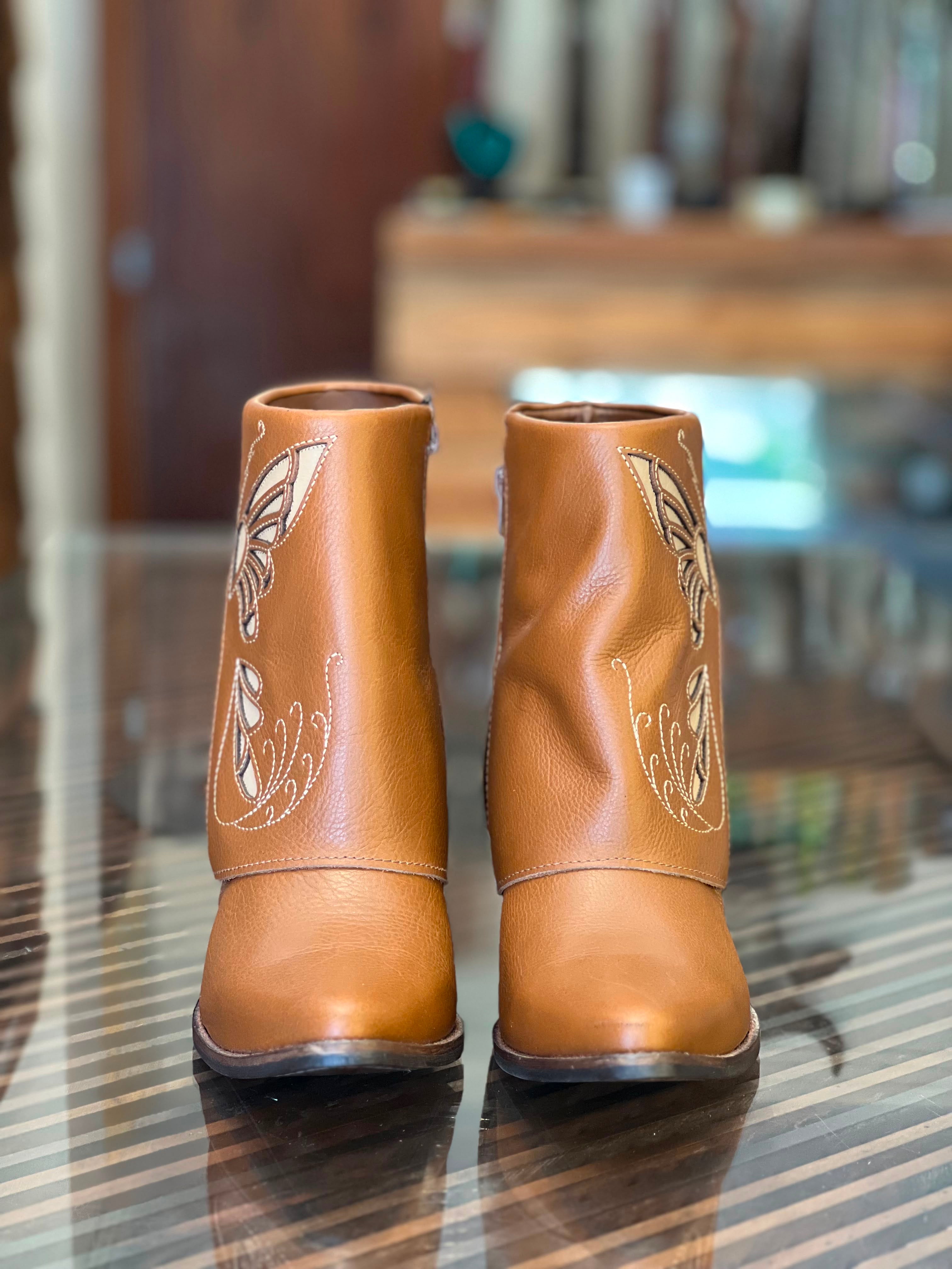 BOTA VIMAR CANO BAIXO TRAVEL CARAMELO X VOGUE BAMBU 11300