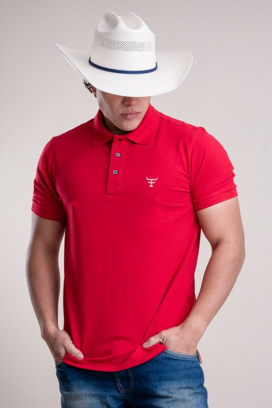 CAMISA POLO MASCULINA/NEW STILY TEXAS FARM Ref.: CPM016