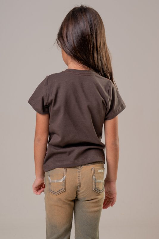 CAMISETA FEMININA INFANTIL TEXAS FARM - CIF059