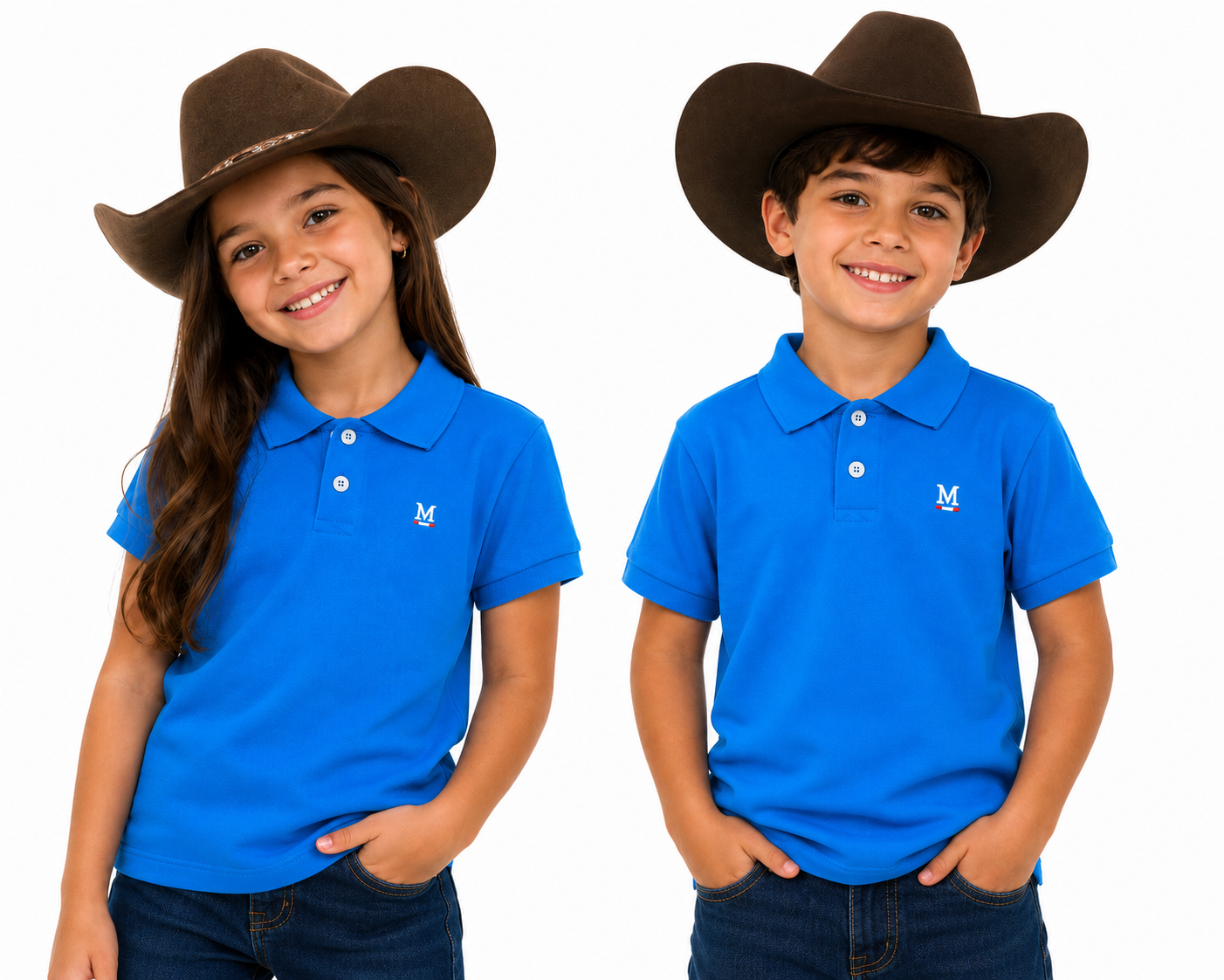 Camisa Polo Unissex Infantil Minuty Manga Curta Ref: 2705