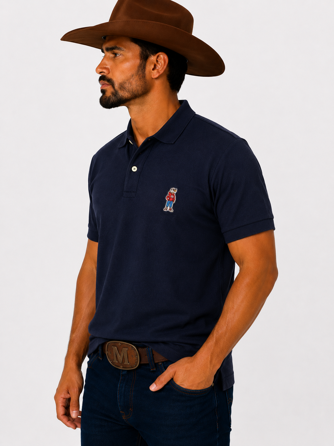 POLO REGULAR PIQUET BORDADA Ref.: 6897