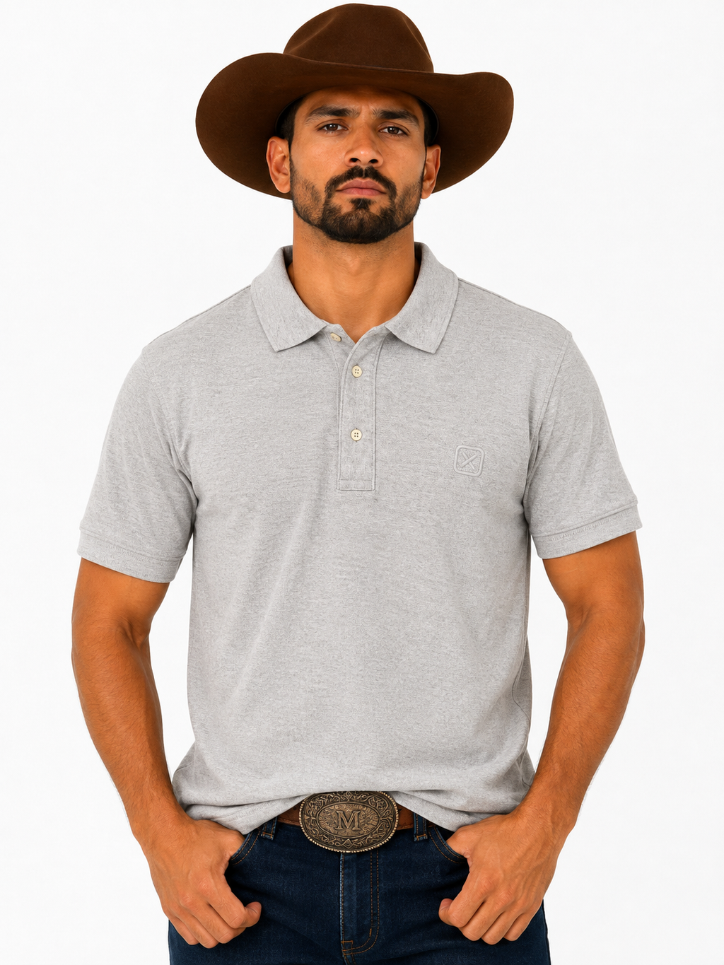 POLO REGULAR PIQUET BORDADO Ref.: 6337