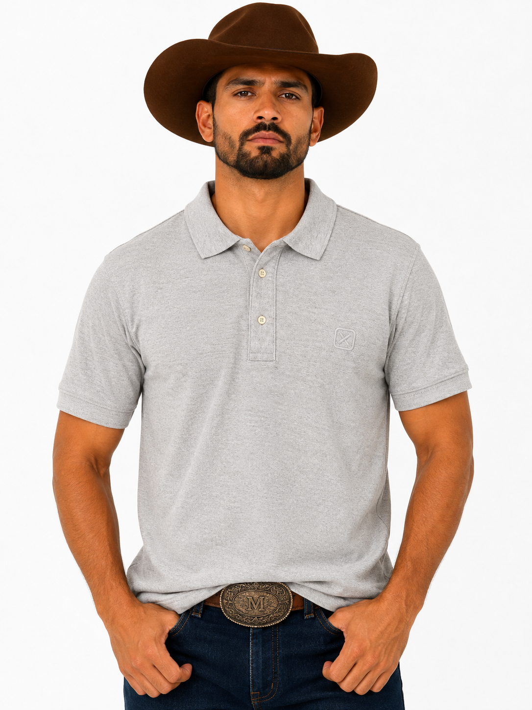 POLO REGULAR PIQUET BORDADO Ref.: 6337