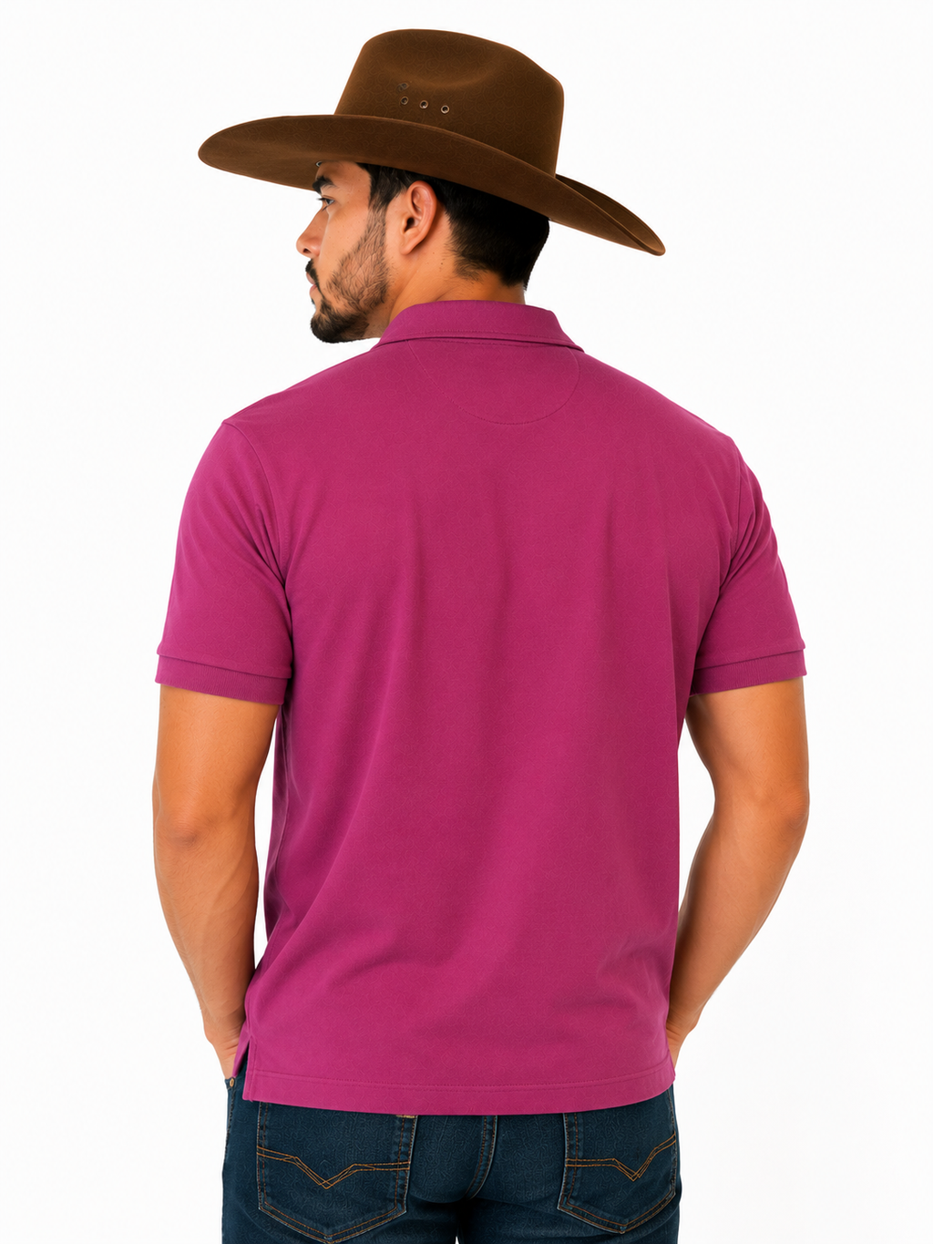 CAMISA POLO MASCULINA/NEW STYLE TEXAS FARM - Ref.CPM007