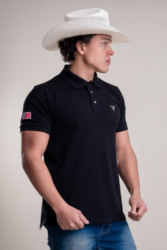 CAMISA POLO MASCULINA/NEW STILY TEXAS FARM Ref.: CPM016