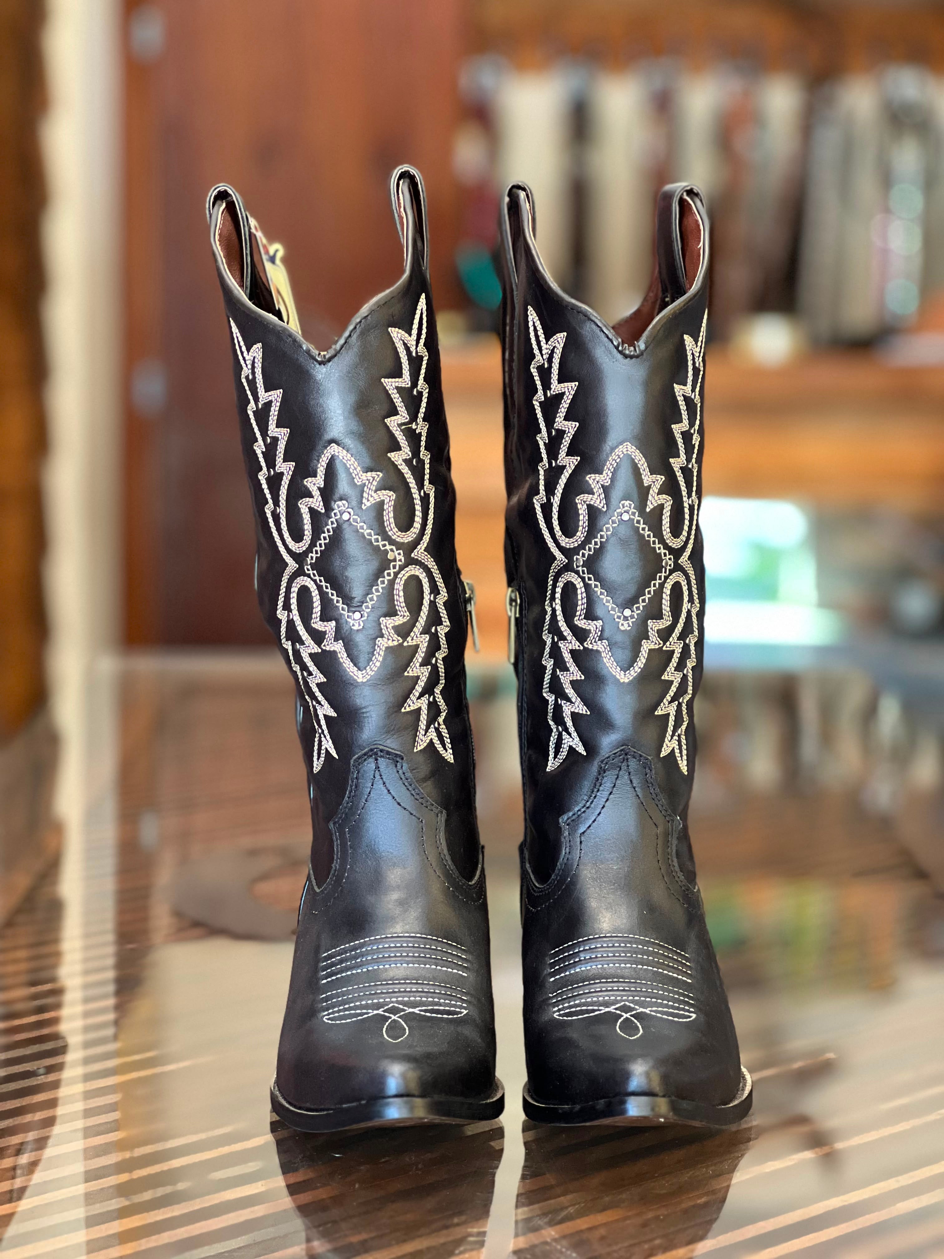 BOTA VIMAR CANO MEDIO-10291-TRAVEL PRETO
