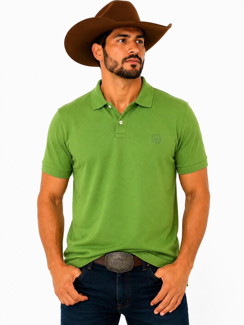 POLO REGULAR PIQUET BORDADO Ref.: 6337