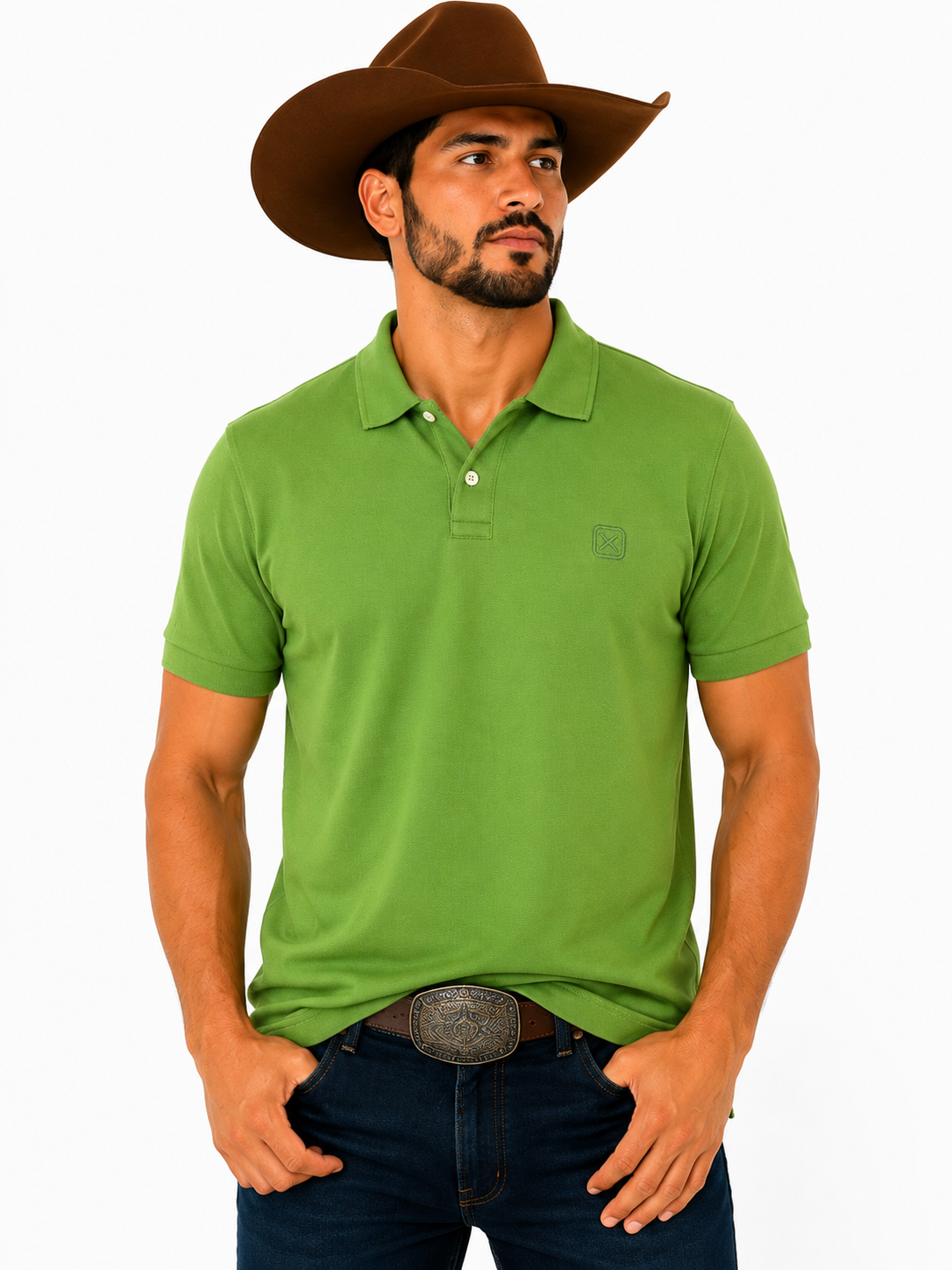 POLO REGULAR PIQUET BORDADO Ref.: 6337