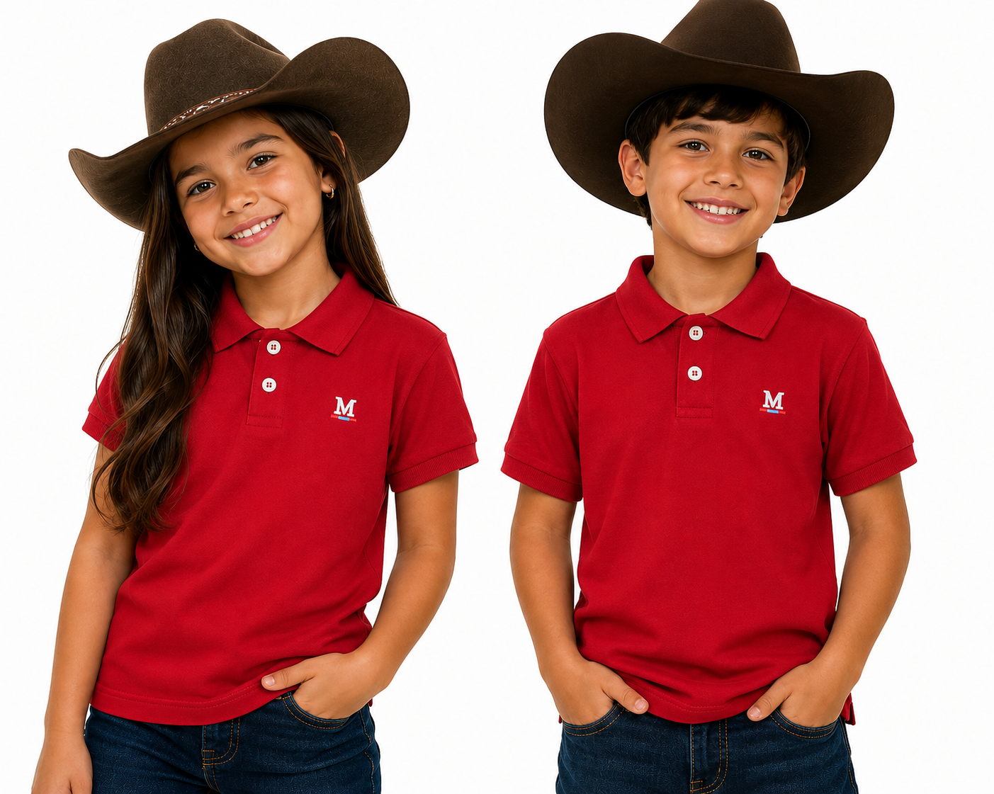 Camisa Polo Unissex Infantil Minuty Manga Curta Ref: 2705