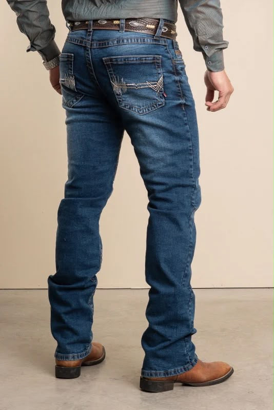 CALCA JEANS MASCULINA TEXAS FARM - WILD BLUE - PDM037