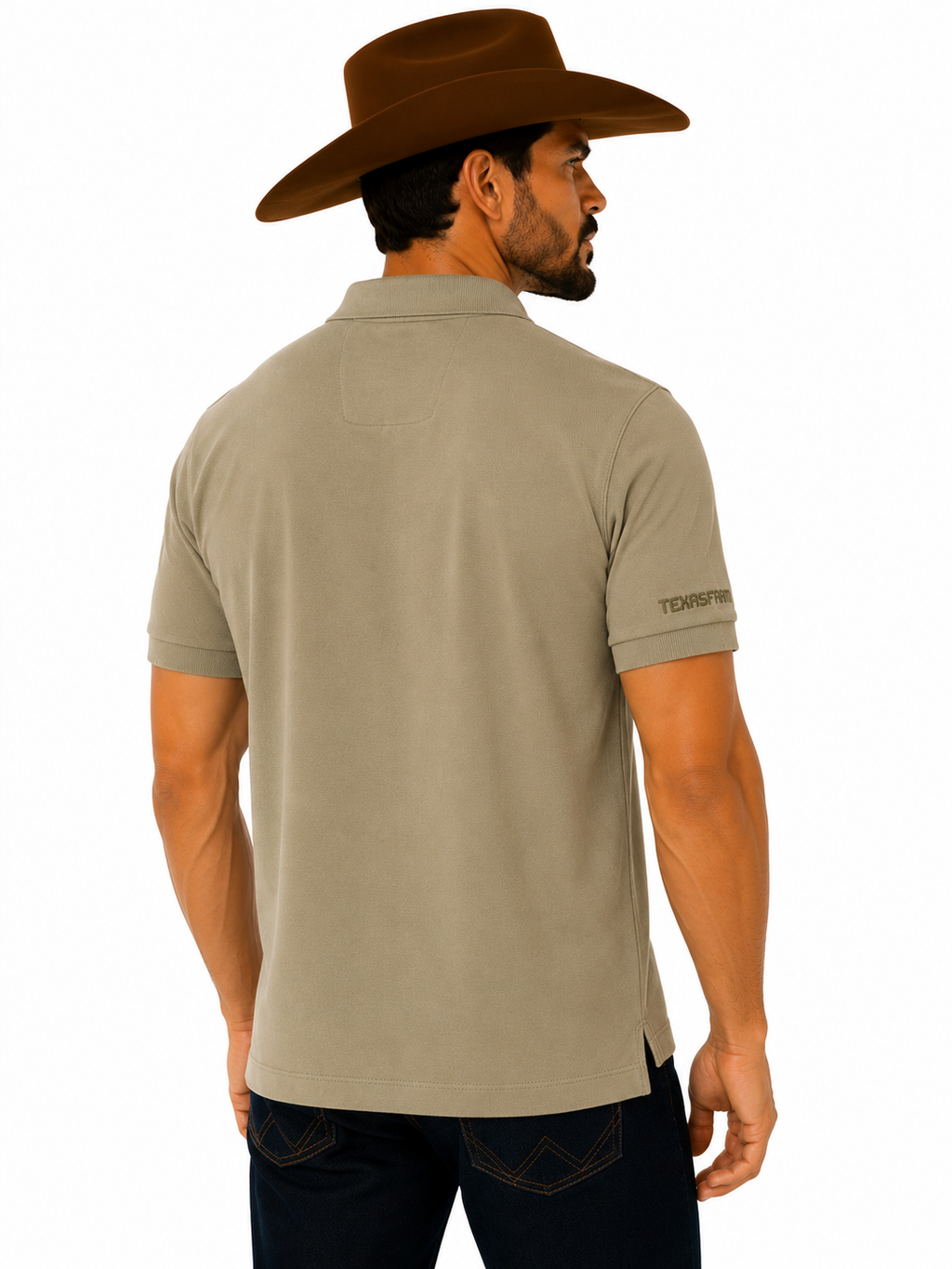 CAMISA POLO MASCULINA/NEW STYLE TEXAS FARM Ref.:CPM009