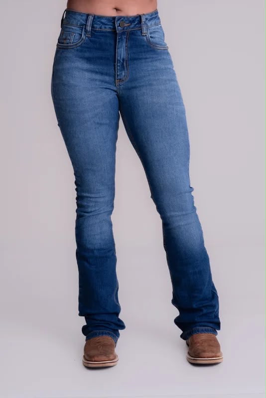CALÇA JEANS FEMININA TEXAS FARM - DAILY BASIC - PDF051 - JEANS