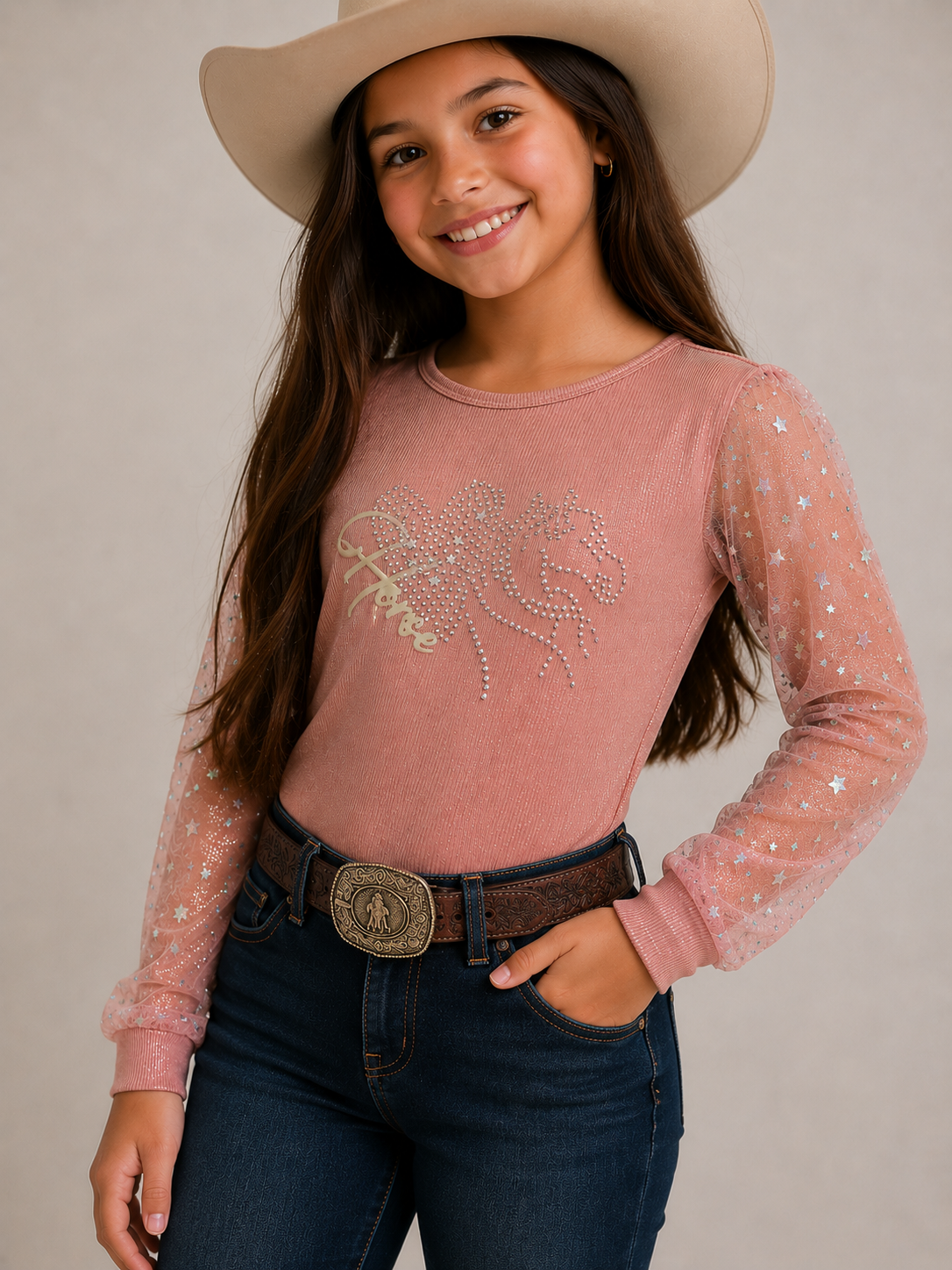 BODY FEMININO INFANTIL HORSE MINUTY REF.: 1856