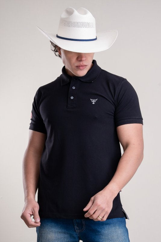 CAMISA POLO MASCULINA/NEW STILY TEXAS FARM Ref.: CPM016