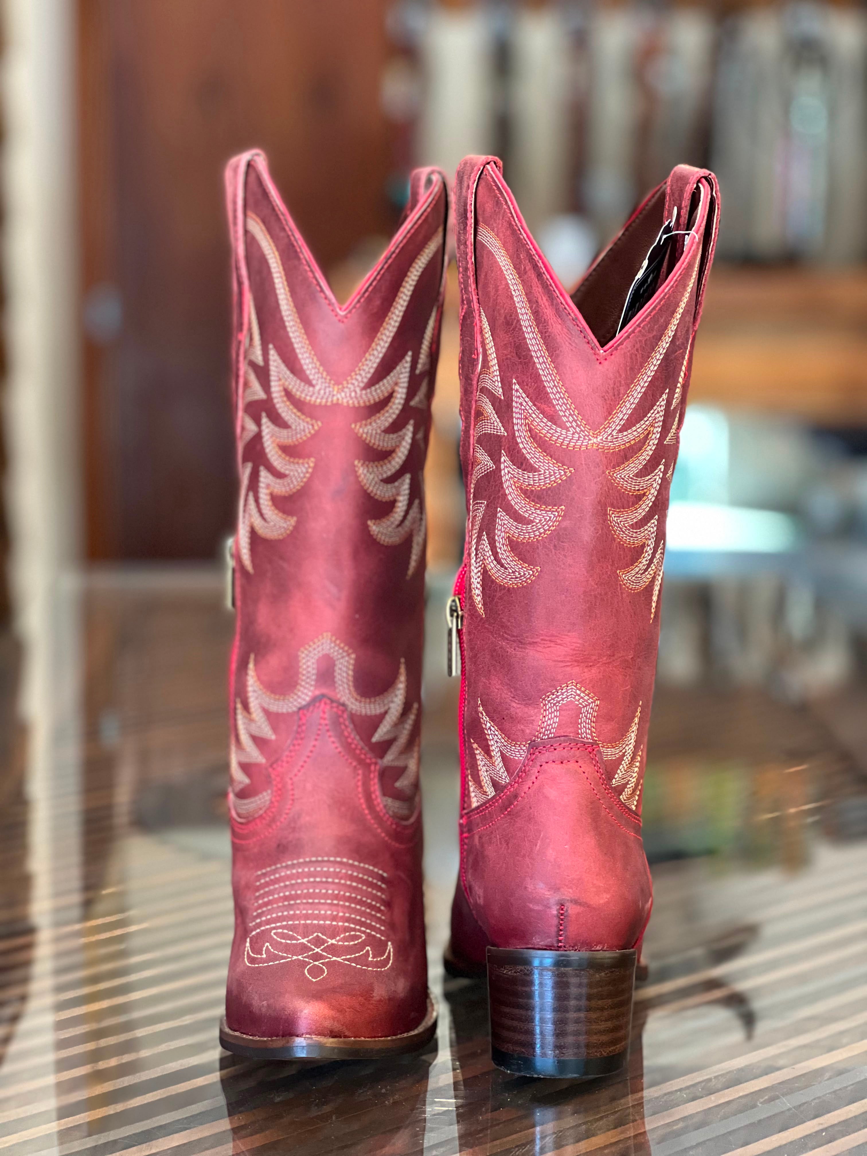 Bota Vimar Feminina Fossil Red – Ref. 10278