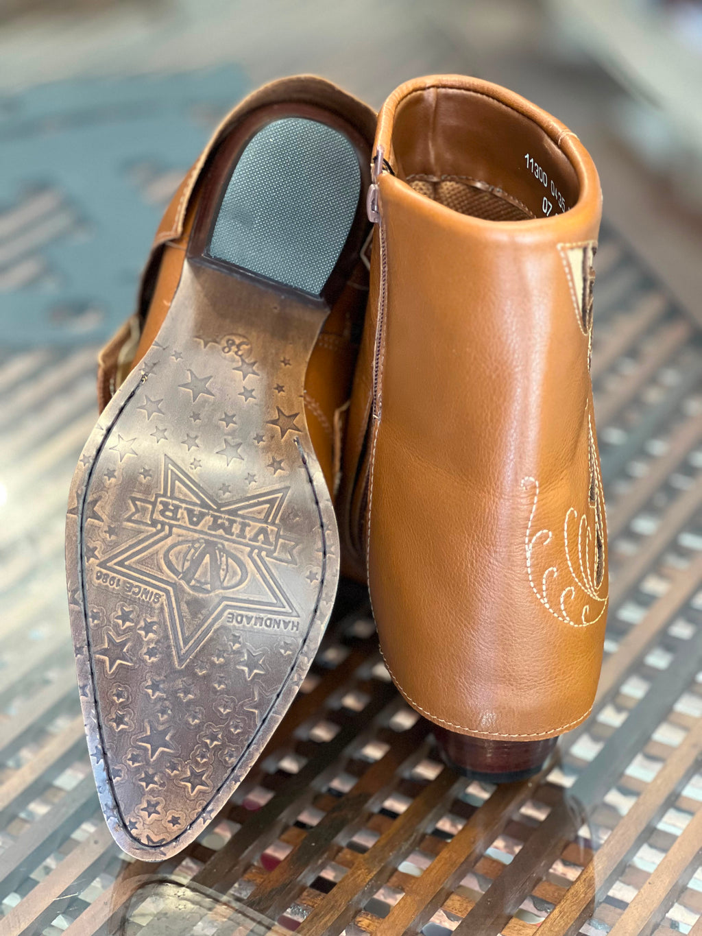 BOTA VIMAR CANO BAIXO TRAVEL CARAMELO X VOGUE BAMBU 11300