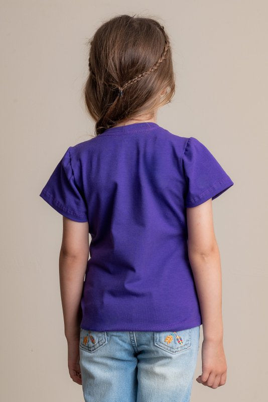 CAMISETA INFANTIL FEMININA TEXAS FARM - CIF049