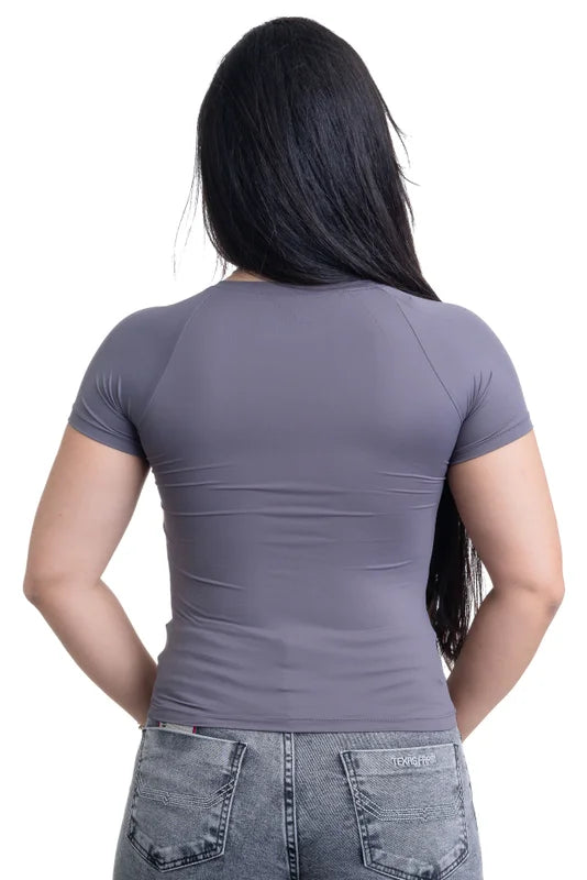 CAMISETA TÉRMICA FEMININA RASH GUARD UV50+ TEXAS FARM - RGF001