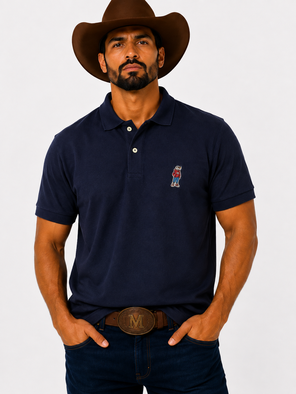POLO REGULAR PIQUET BORDADA Ref.: 6897