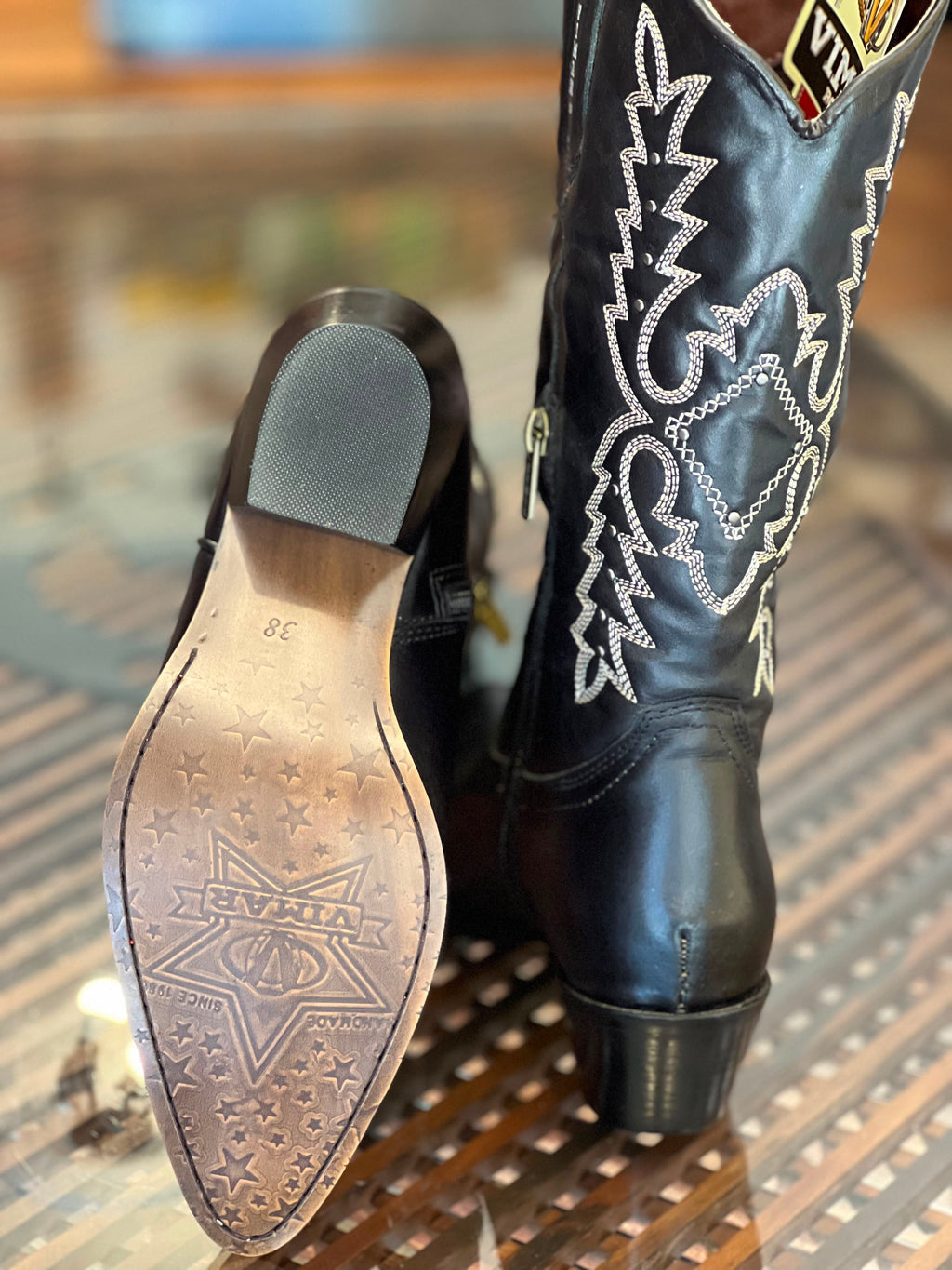 BOTA VIMAR CANO MEDIO-10291-TRAVEL PRETO