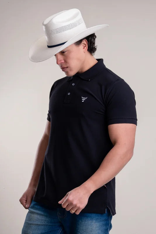 CAMISA POLO MASCULINA/NEW STILY TEXAS FARM Ref.: CPM016