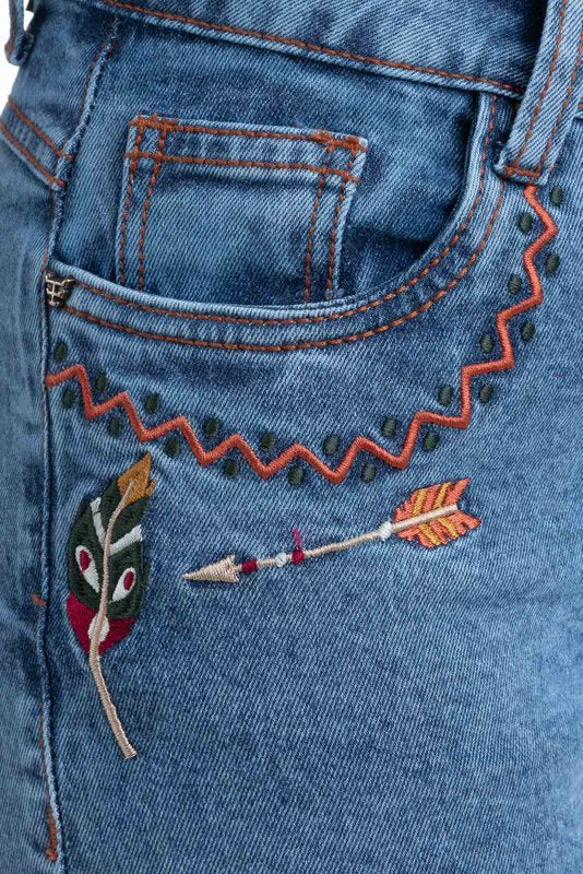 CALÇA JEANS FEMININA TEXAS FARM - VITALITY UMBER - PDF047 - JEANS