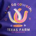 CAMISETA INFANTIL FEMININA TEXAS FARM - CIF049