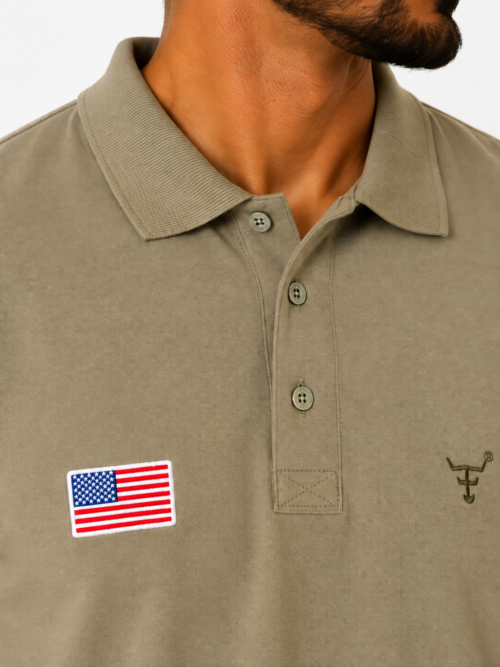 CAMISA POLO MASCULINA/NEW STYLE TEXAS FARM Ref.:CPM009