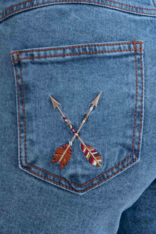CALÇA JEANS FEMININA TEXAS FARM - VITALITY UMBER - PDF047 - JEANS