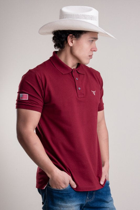 CAMISA POLO MASCULINA/NEW STILY TEXAS FARM Ref.: CPM016