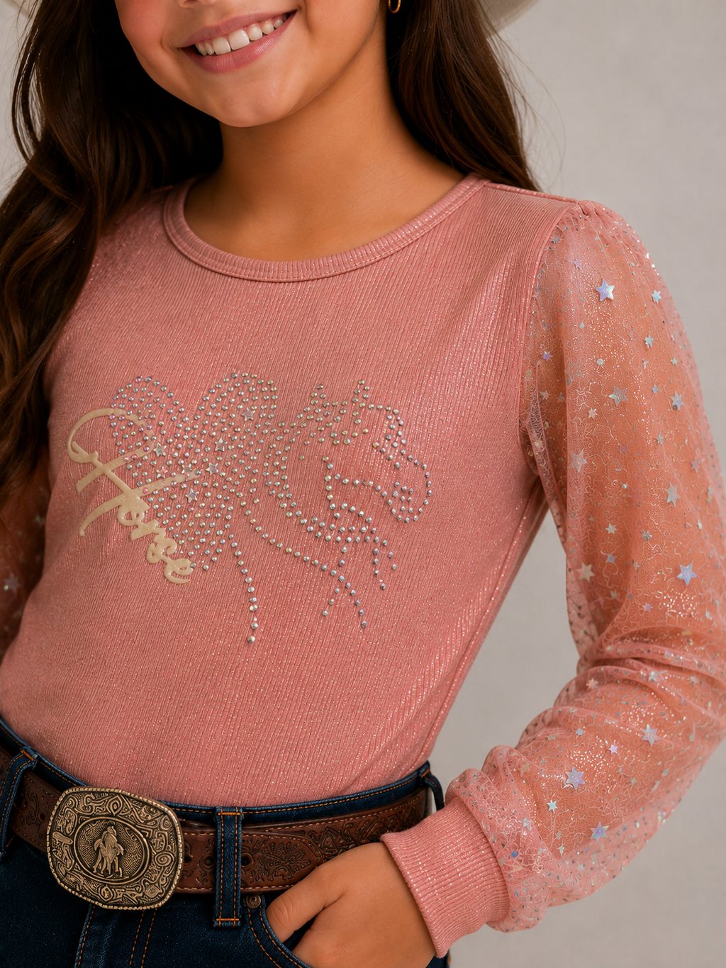 BODY FEMININO INFANTIL HORSE MINUTY REF.: 1856