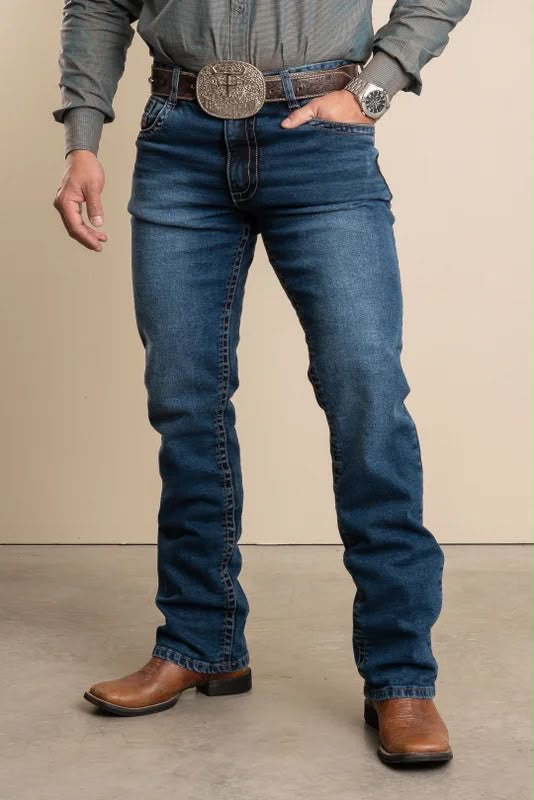 CALCA JEANS MASCULINA TEXAS FARM - WILD BLUE - PDM037