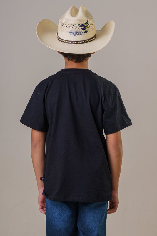 CAMISETA JUVENIL MASCULINA TEXAS FARM - CTM038