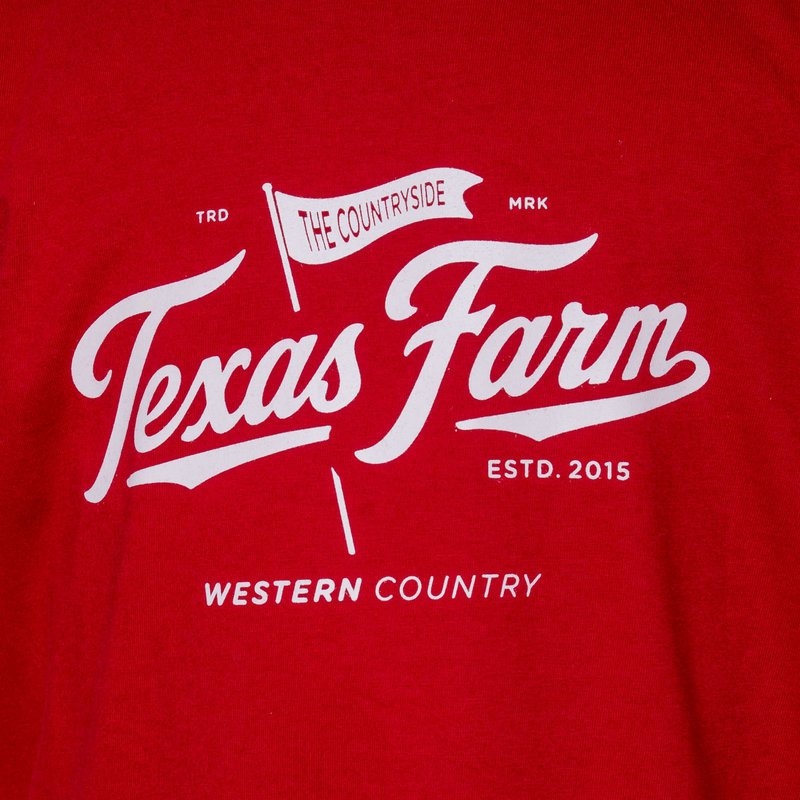 CAMISETA JUVENIL MASCULINA TEXAS FARM - CTM038