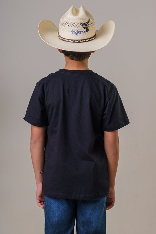 CAMISETA JUVENIL MASCULINA TEXAS FARM - CTM040