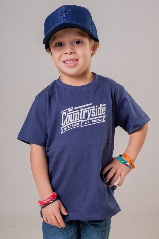 CAMISETA MASCULINA INFANTIL TEXAS FARM - CIM071