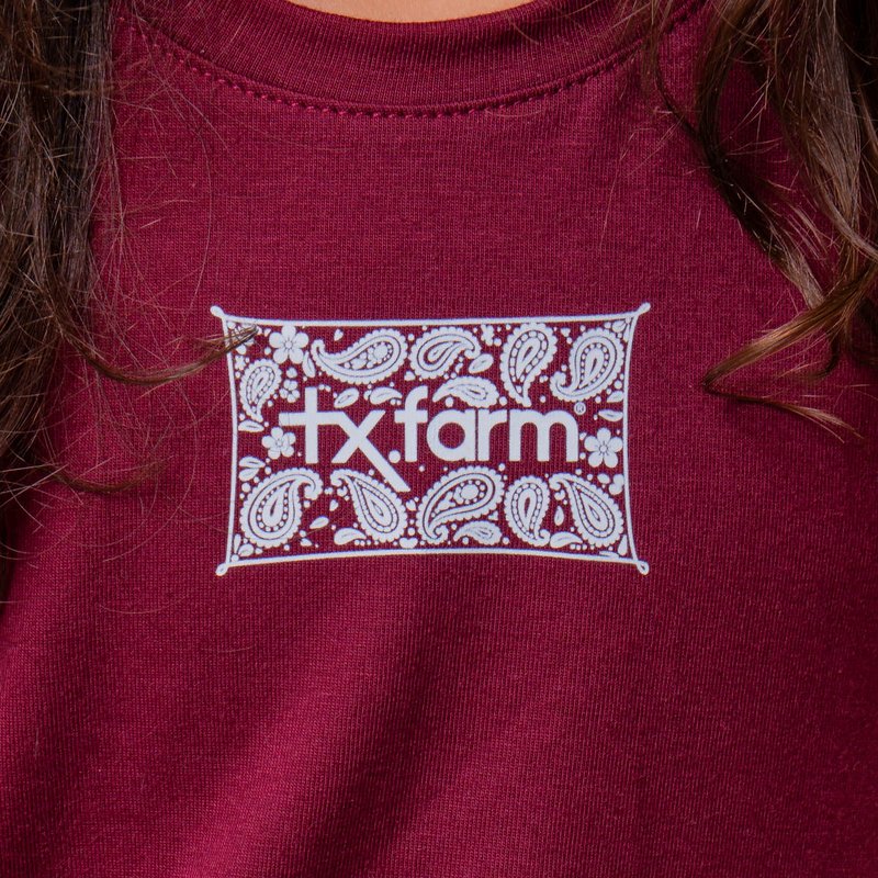 CAMISETA FEMININA INFANTIL TEXAS FARM - CIF062