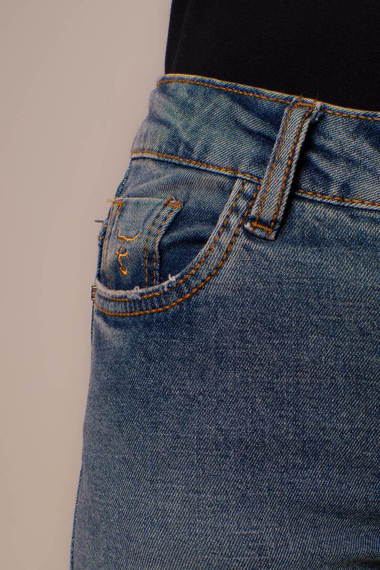 CALCA JEANS FEMININA TEXAS FARM - STONE - PDF065 - JEANS