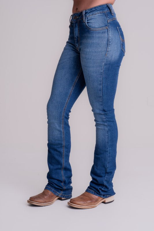 CALÇA JEANS FEMININA TEXAS FARM - DAILY BASIC - PDF051 - JEANS