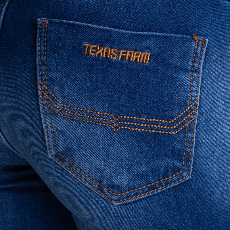 CALÇA JEANS FEMININA TEXAS FARM - DAILY BASIC - PDF051 - JEANS